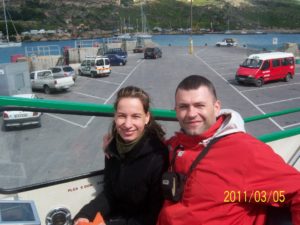 Hungarian couple learning English in Malta with Gateway School of English nyelviskola nyelvstudio