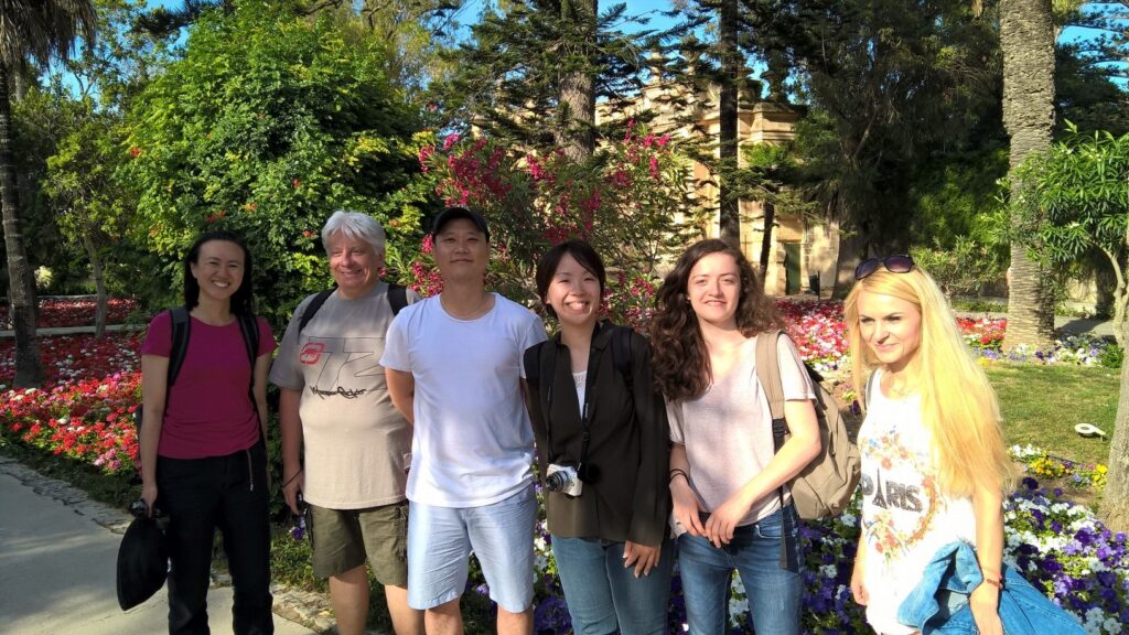 Archery in Malta while studying English at an ESL school