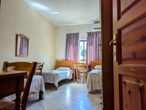 English school Malta accommodation Triple room 2 GSE Residence St Julians Gateway School of English